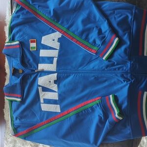 Soccer zip up jacket Italy